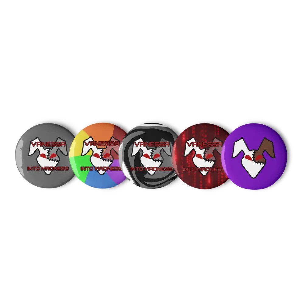 Vanessa Into Madness Button Set product image (2)