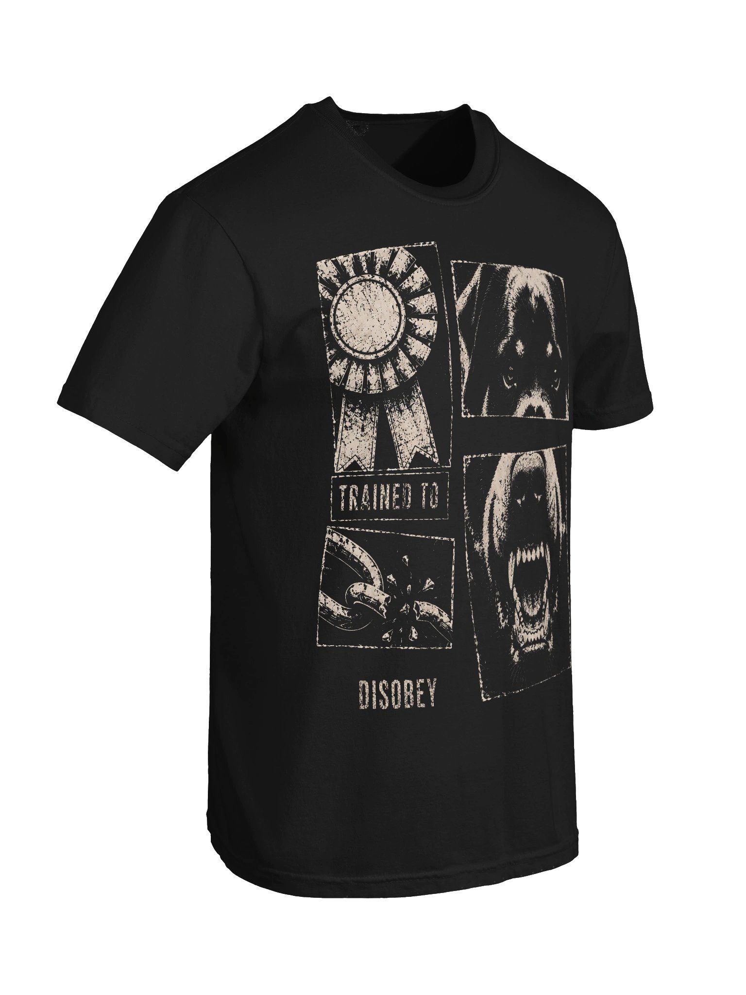 Rottweiler Trained to Disobey Heavyweight Vintage Graphic Tee product image (4)