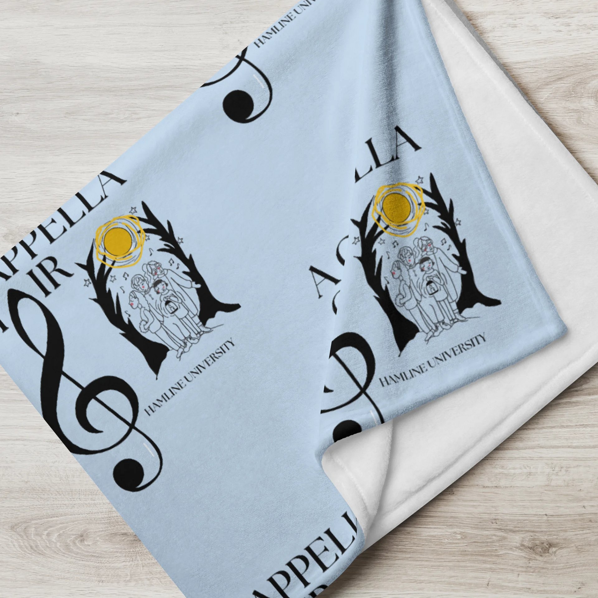 A Cappella Choir Throw Blanket product image (3)