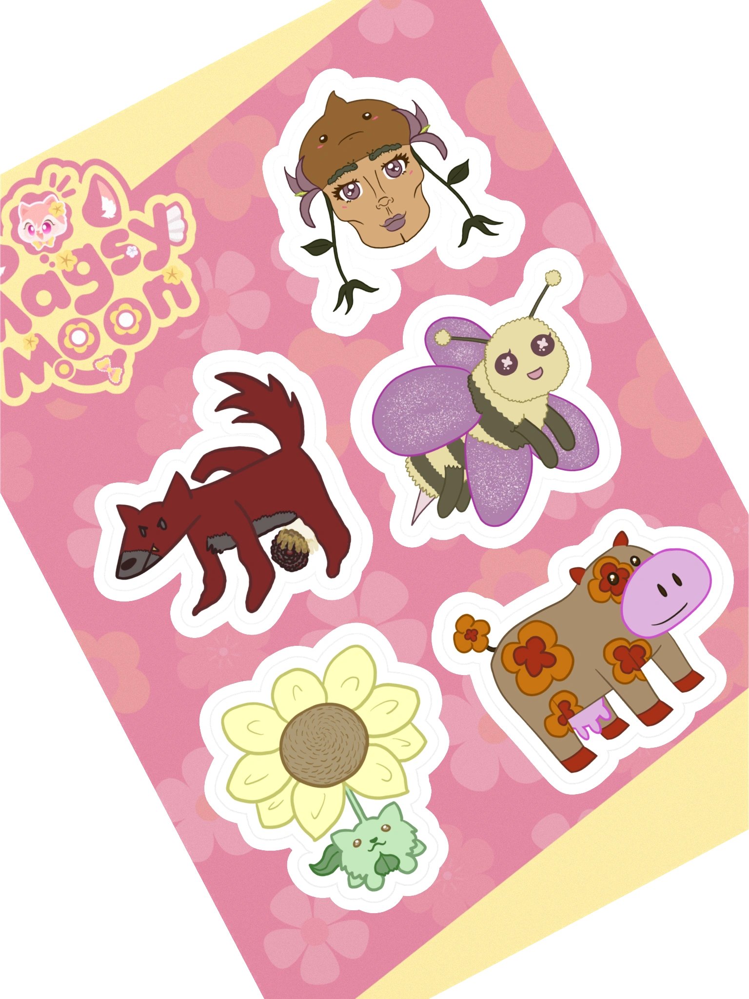 Bloomlings Sticker Sheet Pack A product image (1)