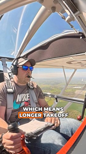 Flying In Hot Weather? Remember This ☀️✈️ #Flying #Pilot #Aviation #StudentPilot #GeneralAviation