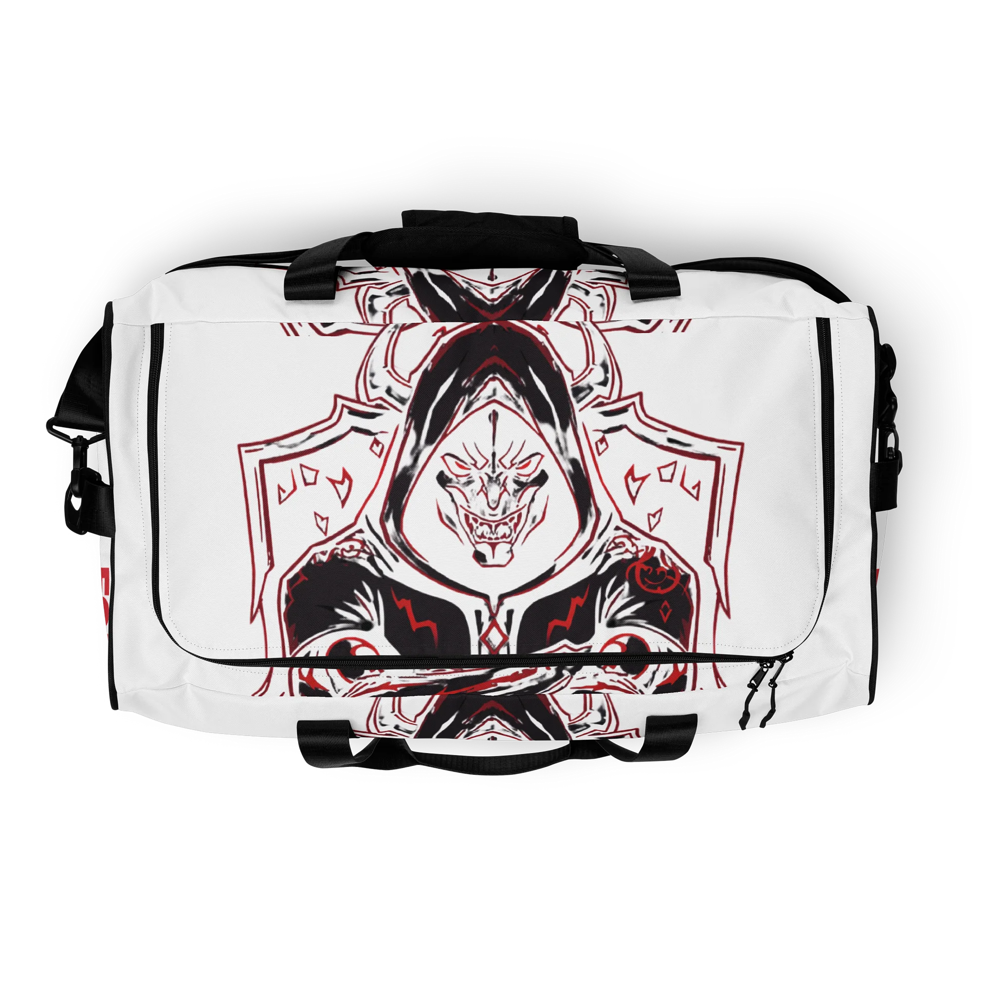 Dreadshield Duffle: Horned Hooded Creature Print product image (8)