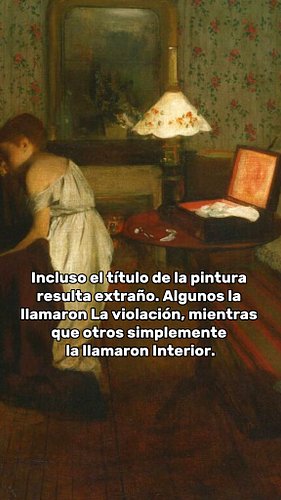 La pintura más inquietante de Degas: ¿qué ocurrió en esta habitación?

Una mujer medio vestida. Un hombre completamente vesti...