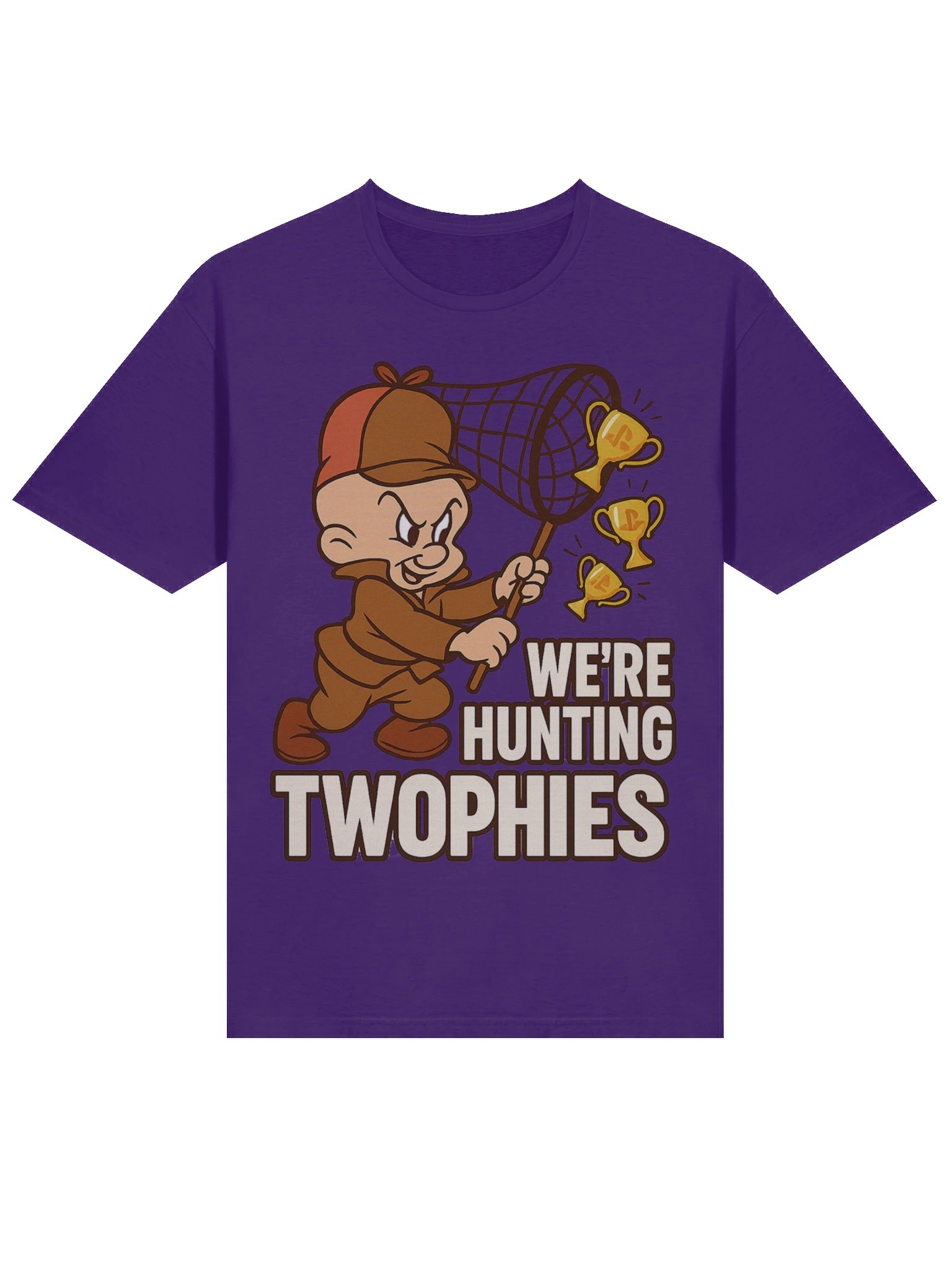 We’re Hunting Twophies – Funny Gamer Trophy Hunter T-Shirt product image (3)