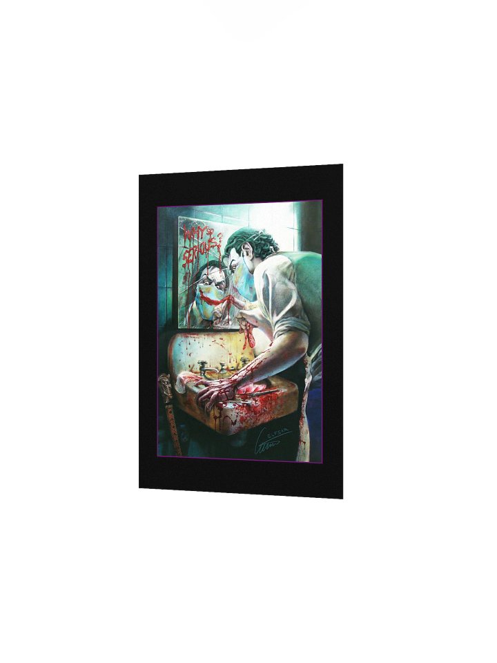 Joker The Smile in the Mirror Matte Print product image (2)