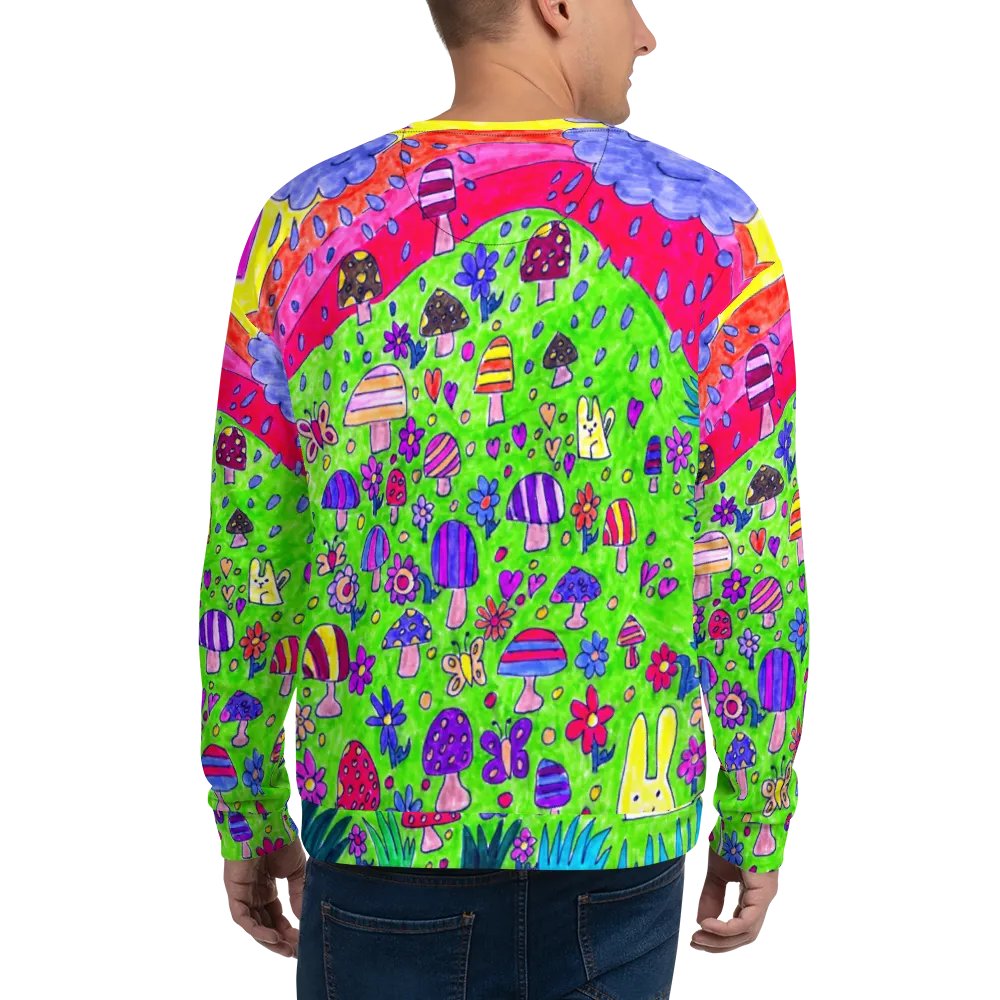 Abstract Nature's Doodle Art Unisex Sweatshirt product image (11)