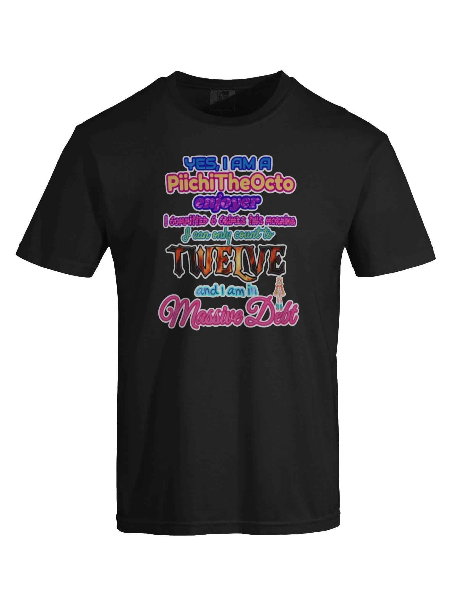 PiichiTheOcto Enjoyer T-Shirt product image (44)