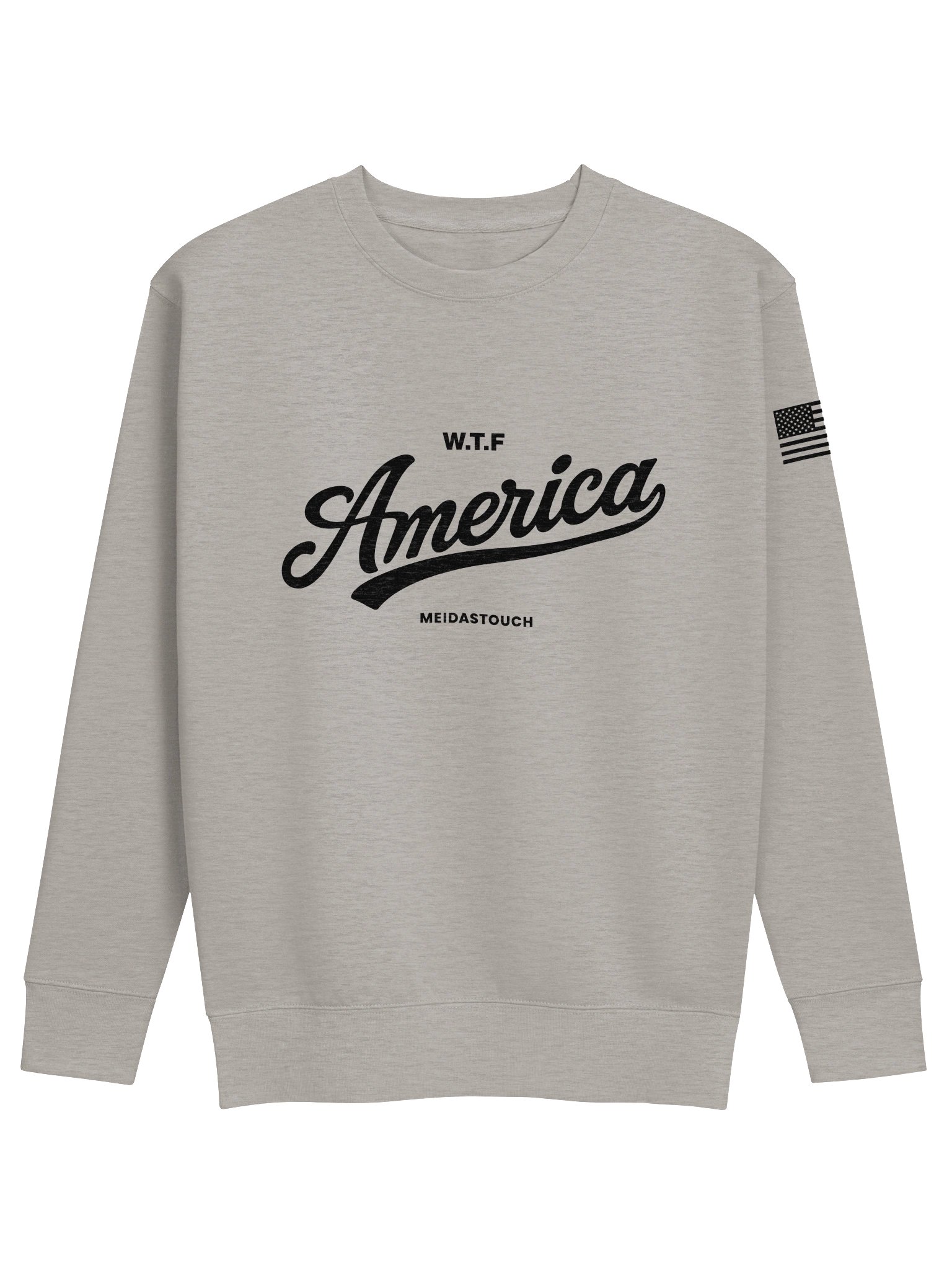 WTF AMERICA CREW SWEATSHIRT product image (1)