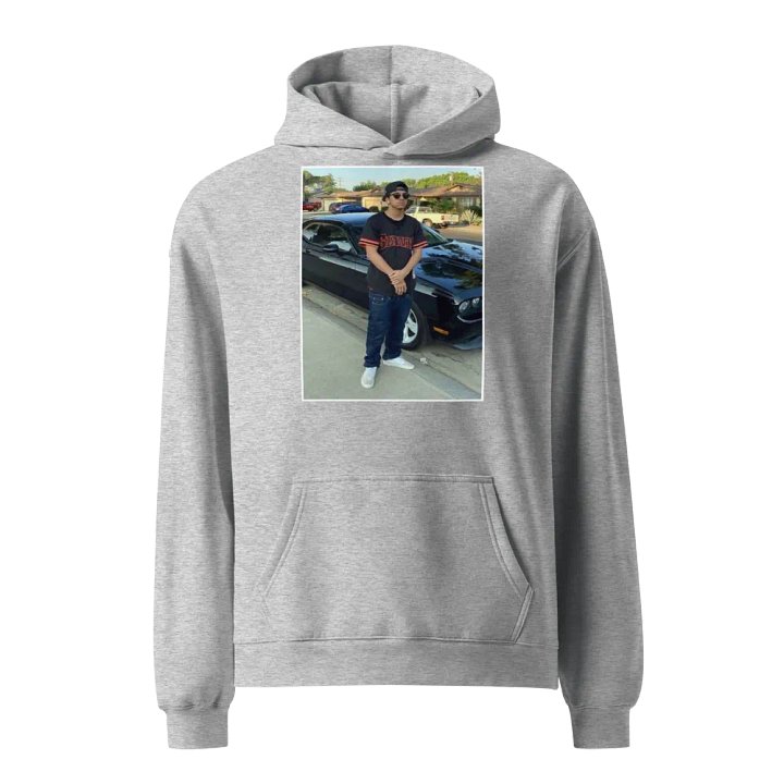 Bino Premium Oversized Hoodie Gray product image (1)