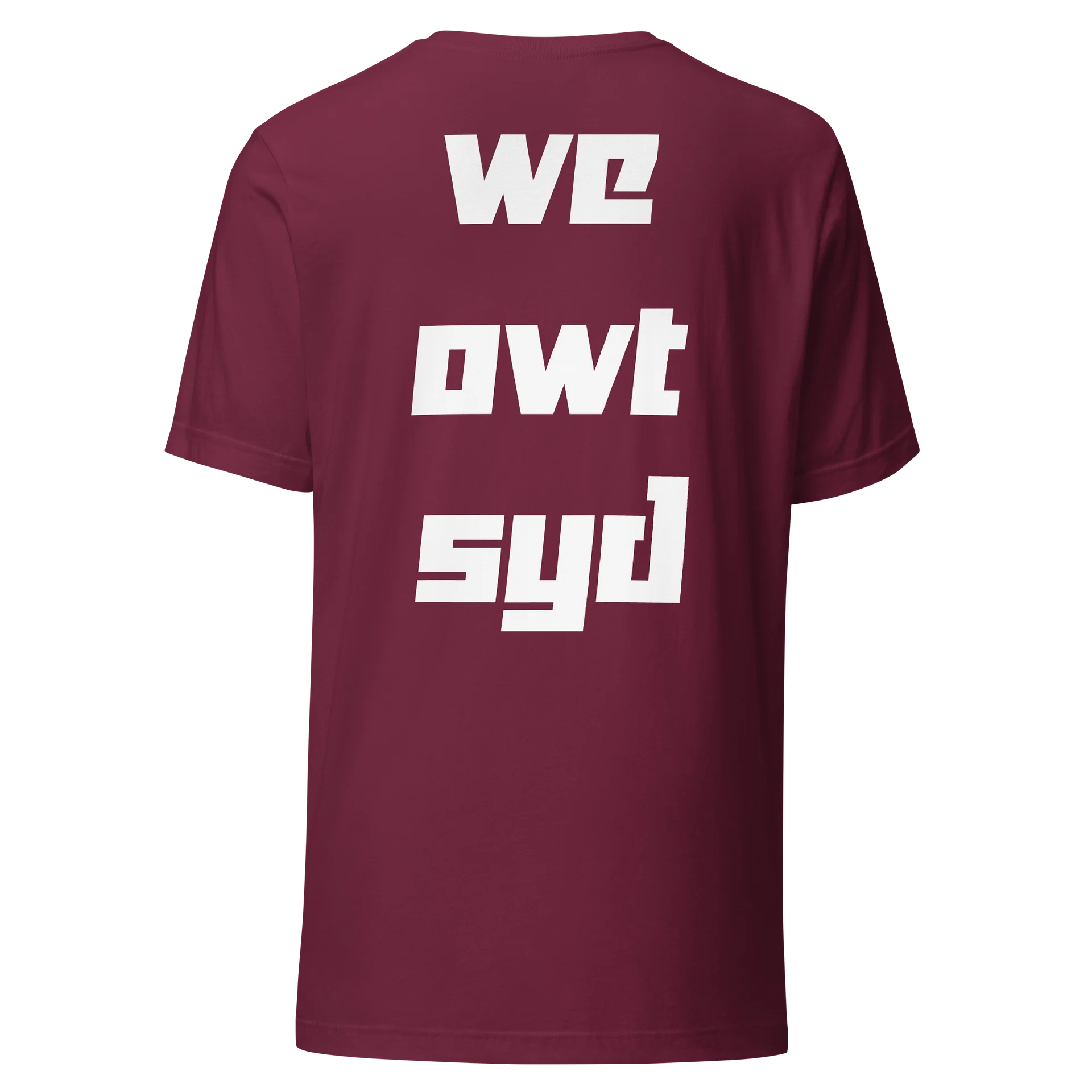 WeOwtsyd Gen 2 Premium T-Shirt - Alt Maroon product image (4)