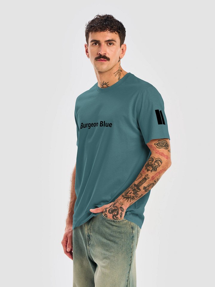 Burgeon Blue - Classic Organic Tee - Front product image (1)
