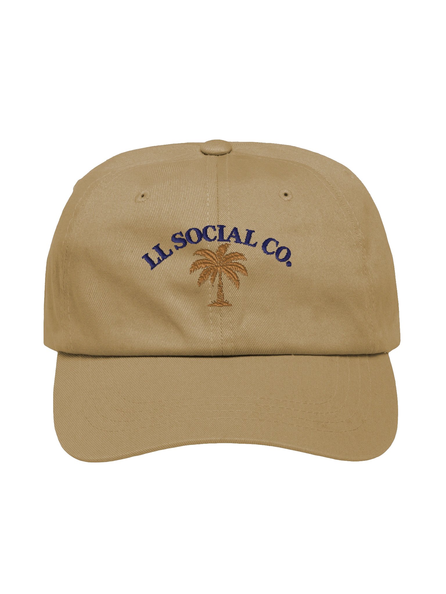 LL Social Co. Coastal Palm Cap — Gold Palm product image (1)