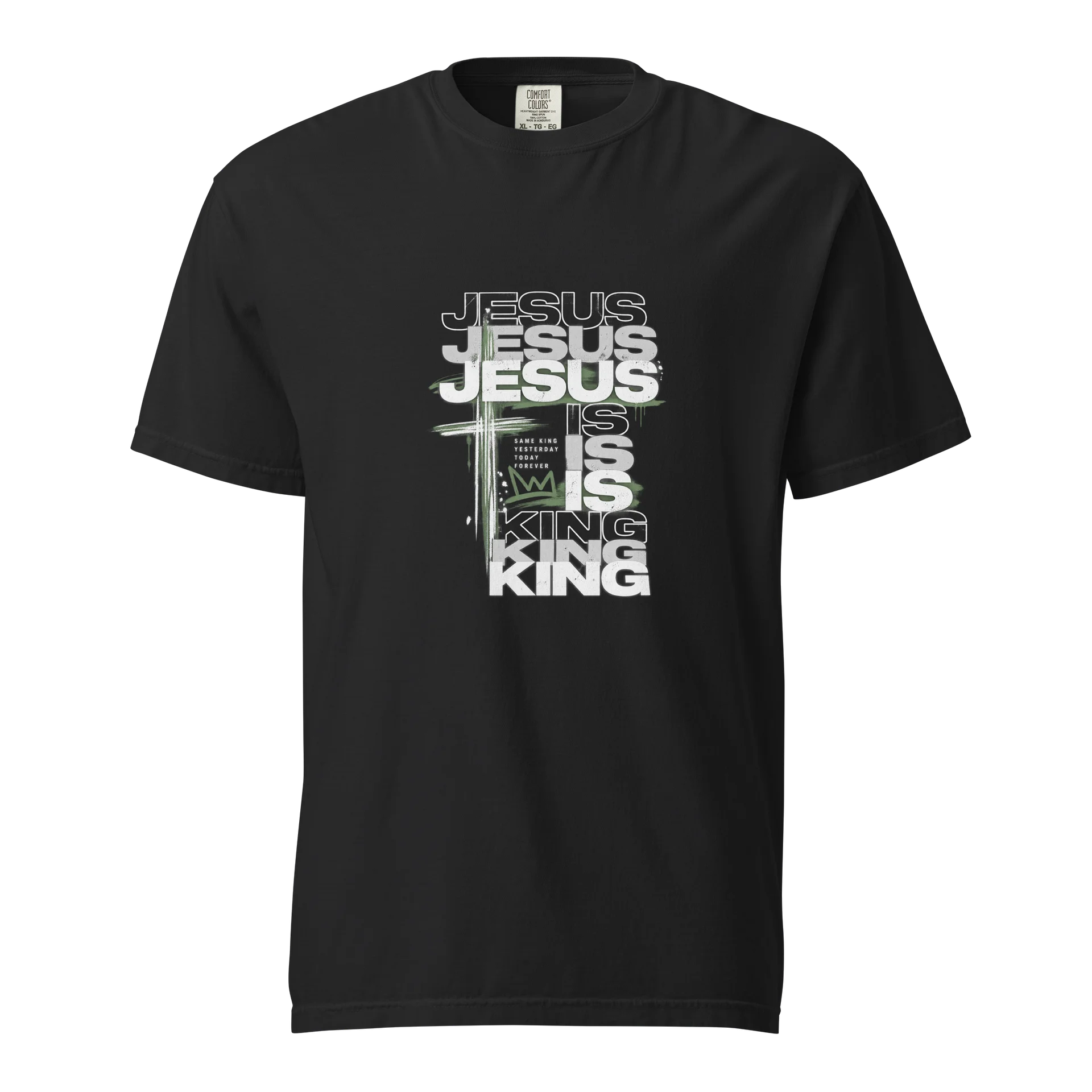 Jesus Is King Christian Graphic Tee product image (1)