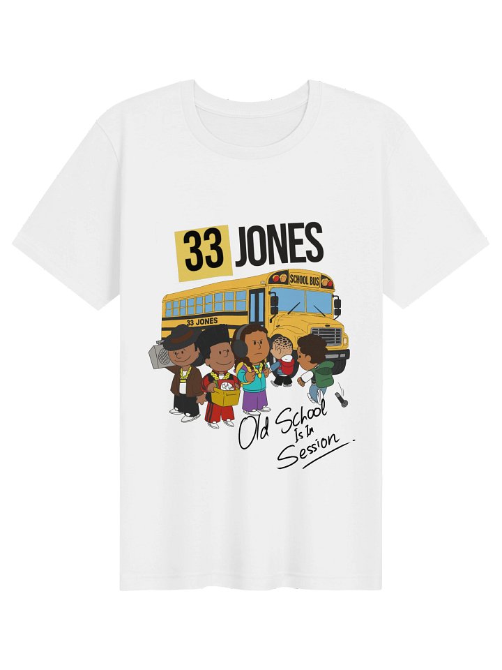 33Jones "Old School Is In Session" Tee product image (31)