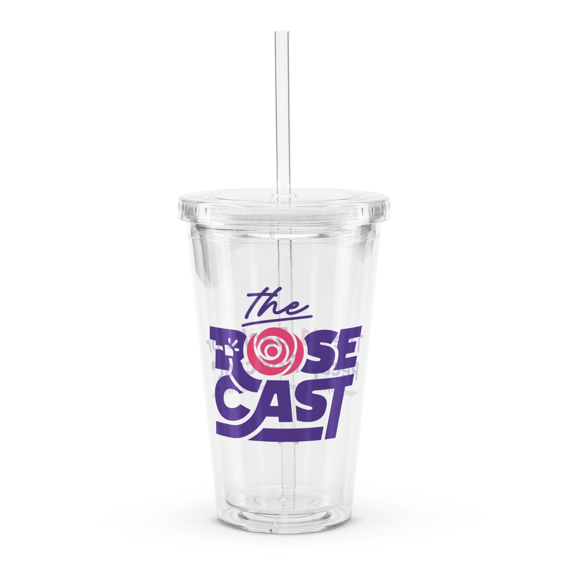 Rosecast Logo Plastic Tumbler product image (1)