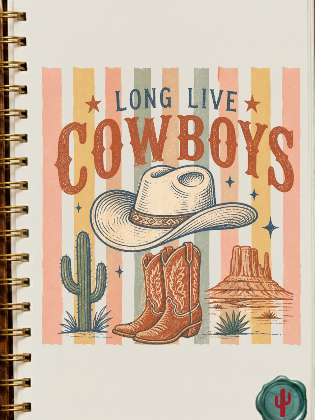 Cowboy Sunset Stripes product image (19)