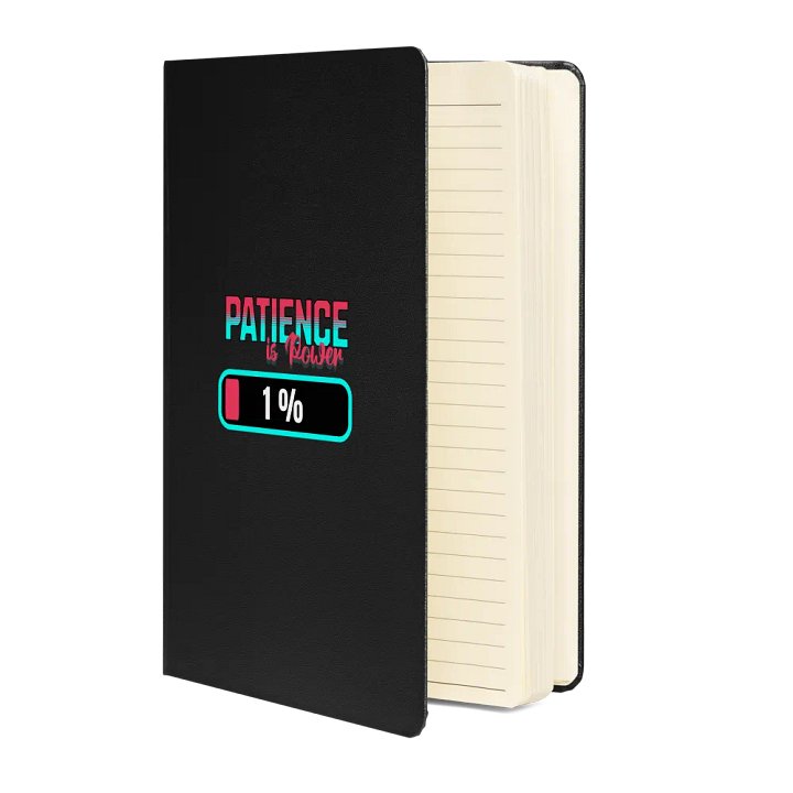 Patience Is Power 1% Hardcover Journal product image (2)