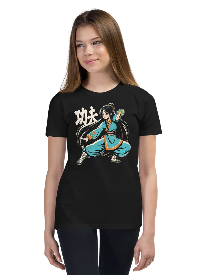 Kung Fu Girl Youth T-Shirt product image (2)
