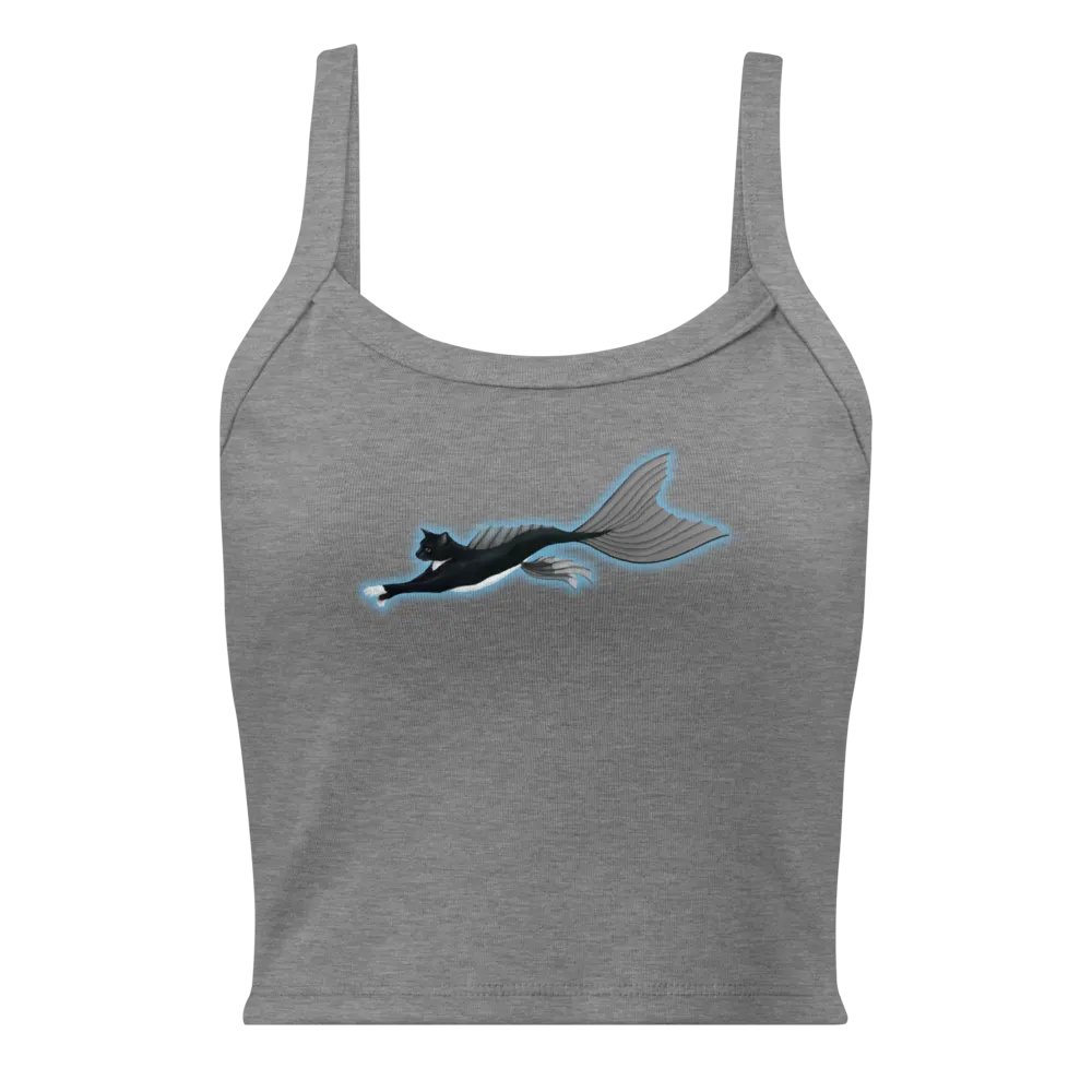 Mermeow Swimming Crop Tank product image (1)