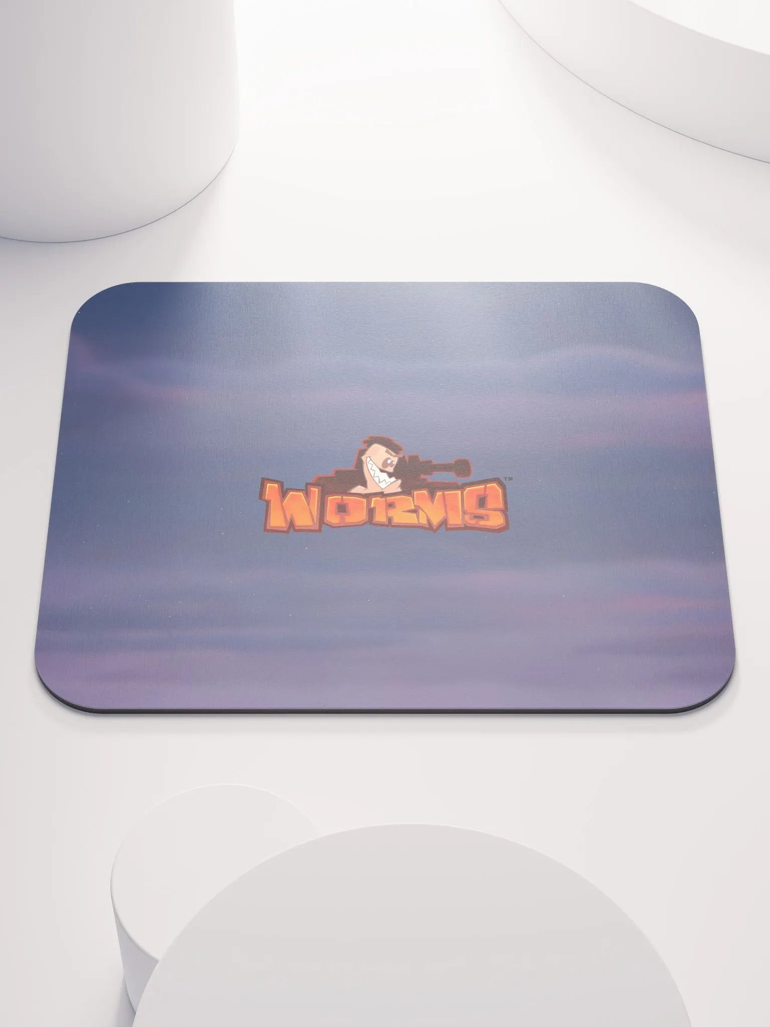 Worms Orient Tank & Worm | Mouse Pads product image (1)