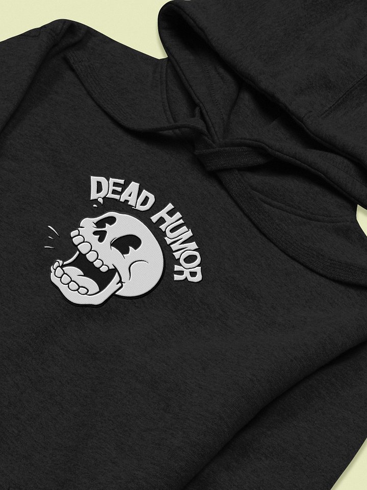 Laughing Skull Embroidered Pullover Hoodie product image (2)