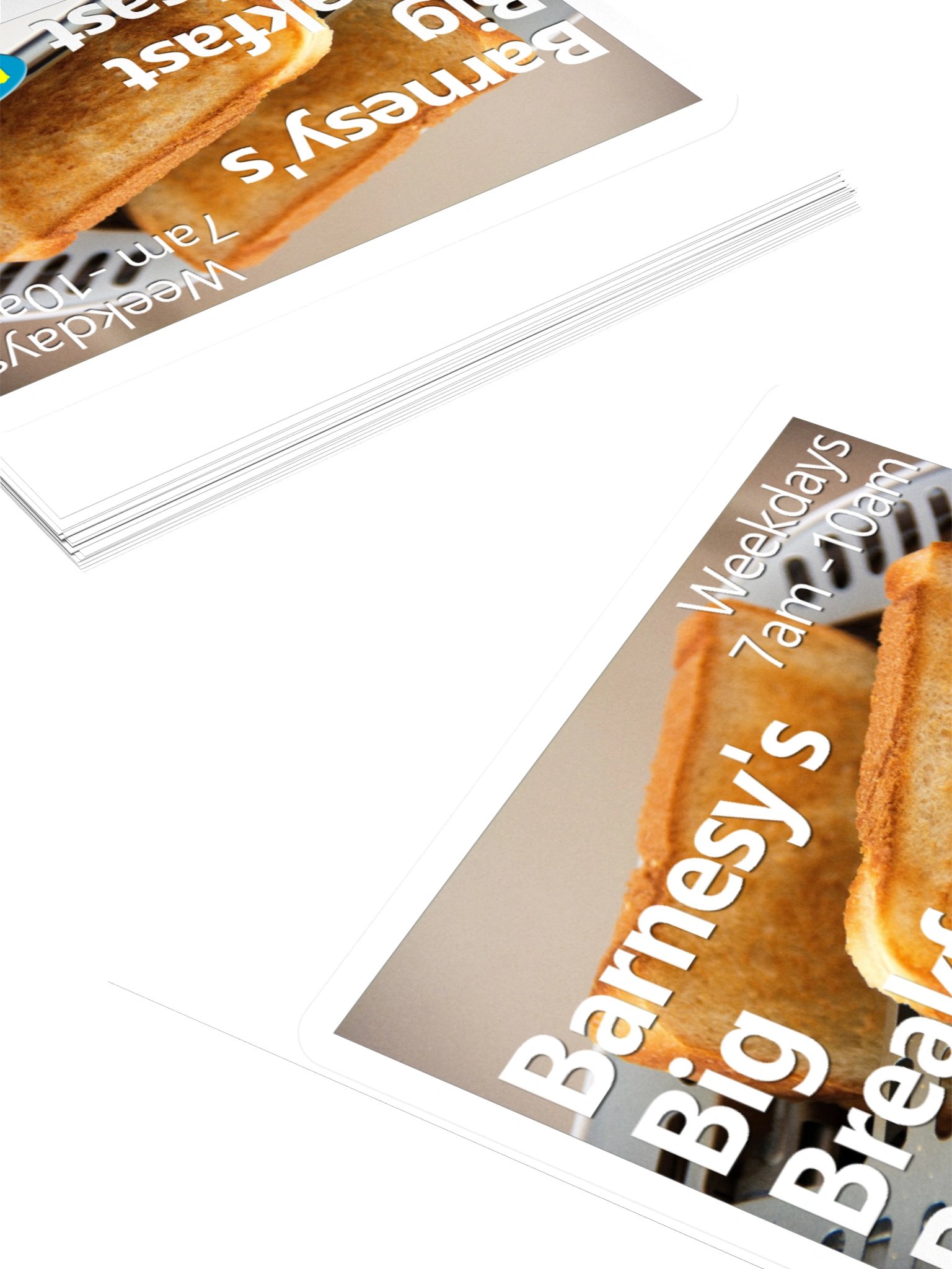 Barnesy's Big Breakfast Broadcast Sticker product image (10)