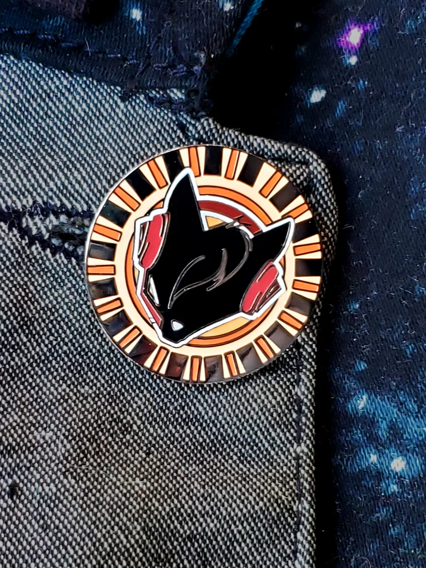 The Game Fox Logo Pin product image (1)