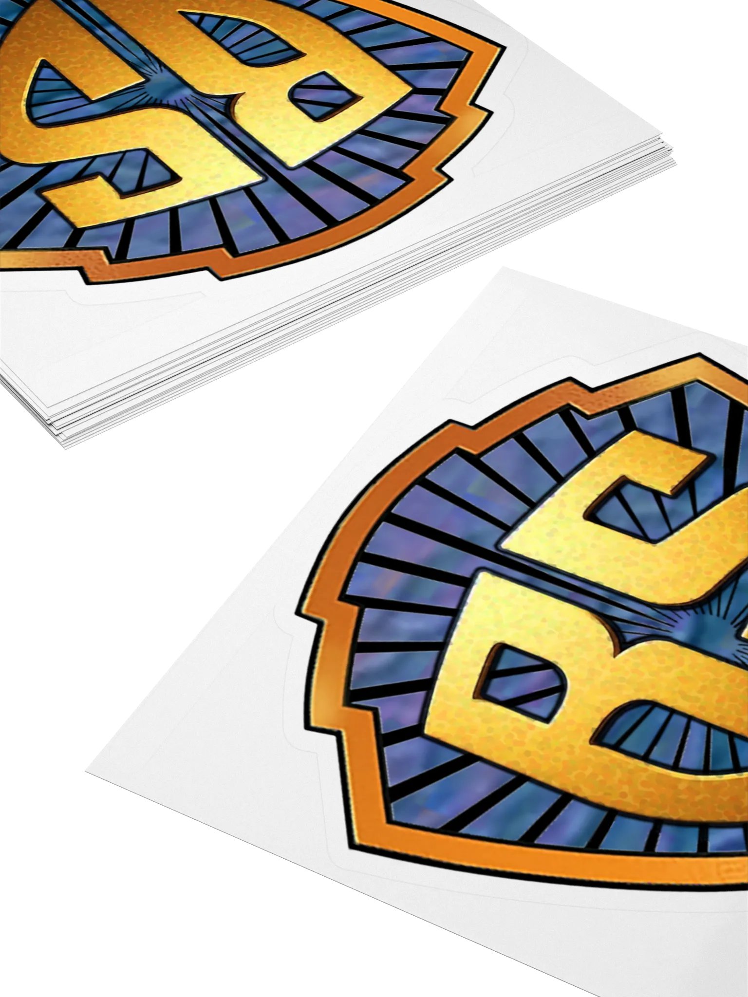 BS Shield Die Cut Sticky product image (4)