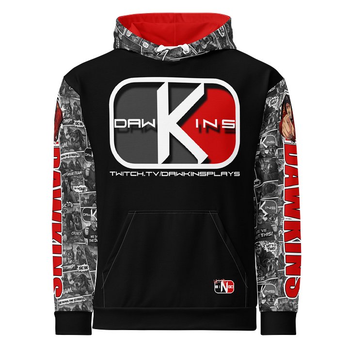 Bingo Giveaway Dawkins White Stripe Hoodie product image (1)