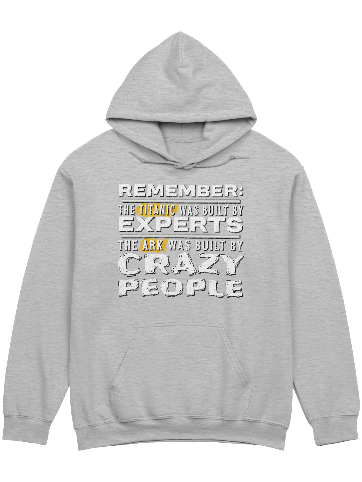 The Ark Was Built By Crazy People Hoodie product image (1)