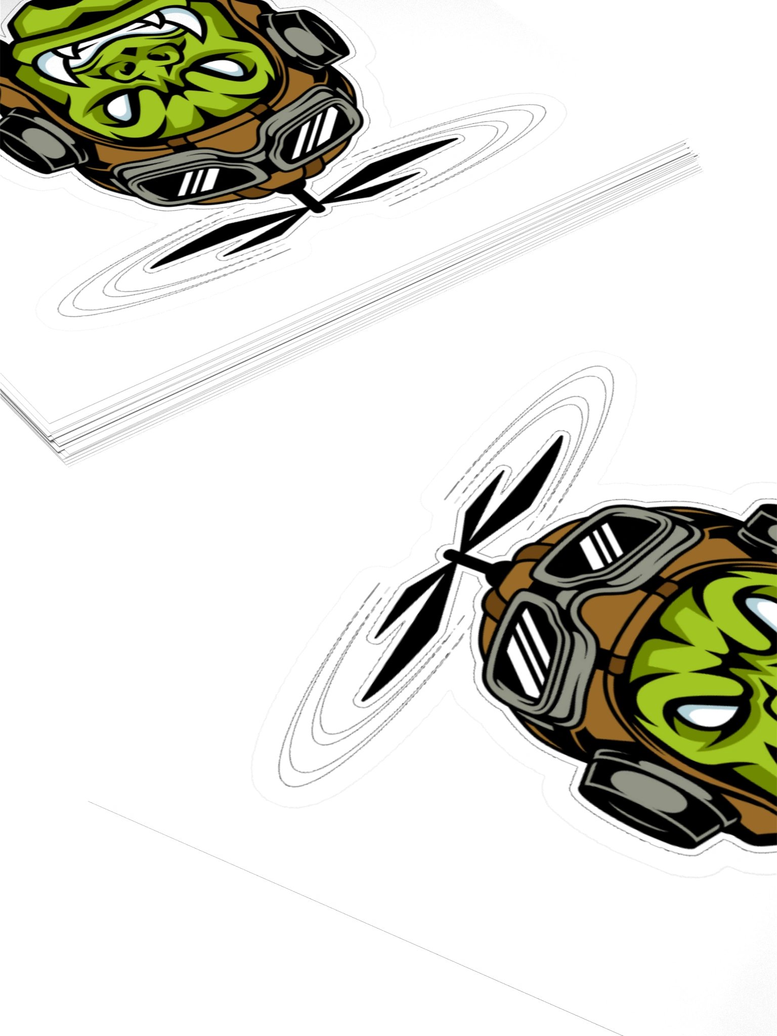 Flying Orc Logo Sticker product image (4)