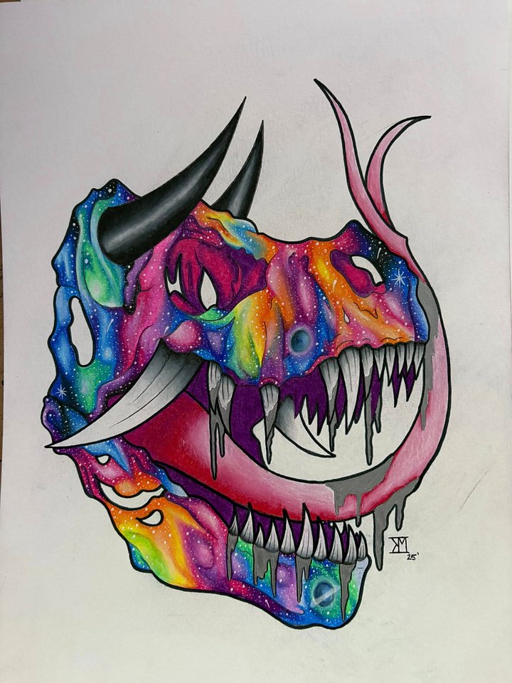 Galaxy T-Rex Skull product image (1)
