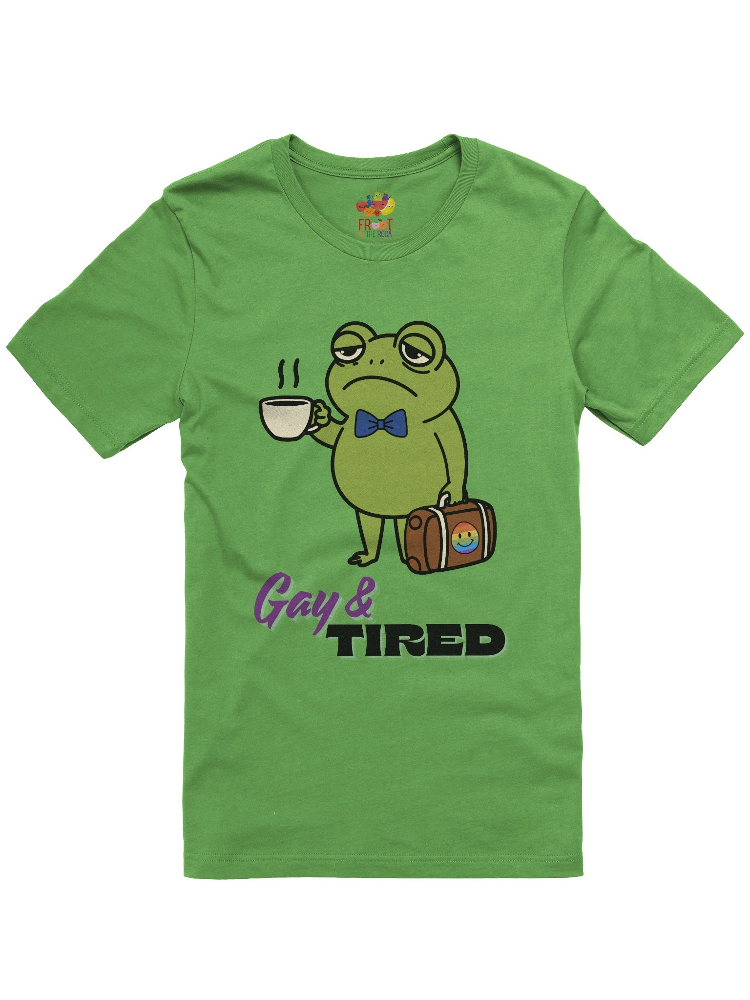 Gay & Tired Frog Tee (Unisex) product image (2)