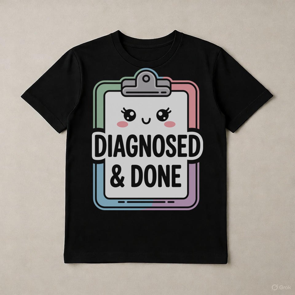 Diagnosed & Done Soft Tee product image (1)