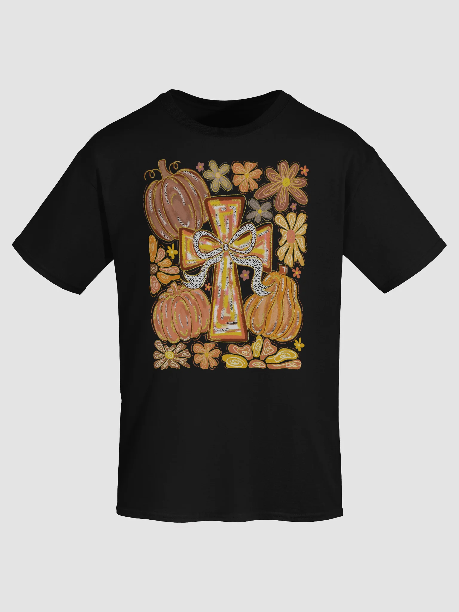 Pumpkin Cross T-Shirt product image (77)