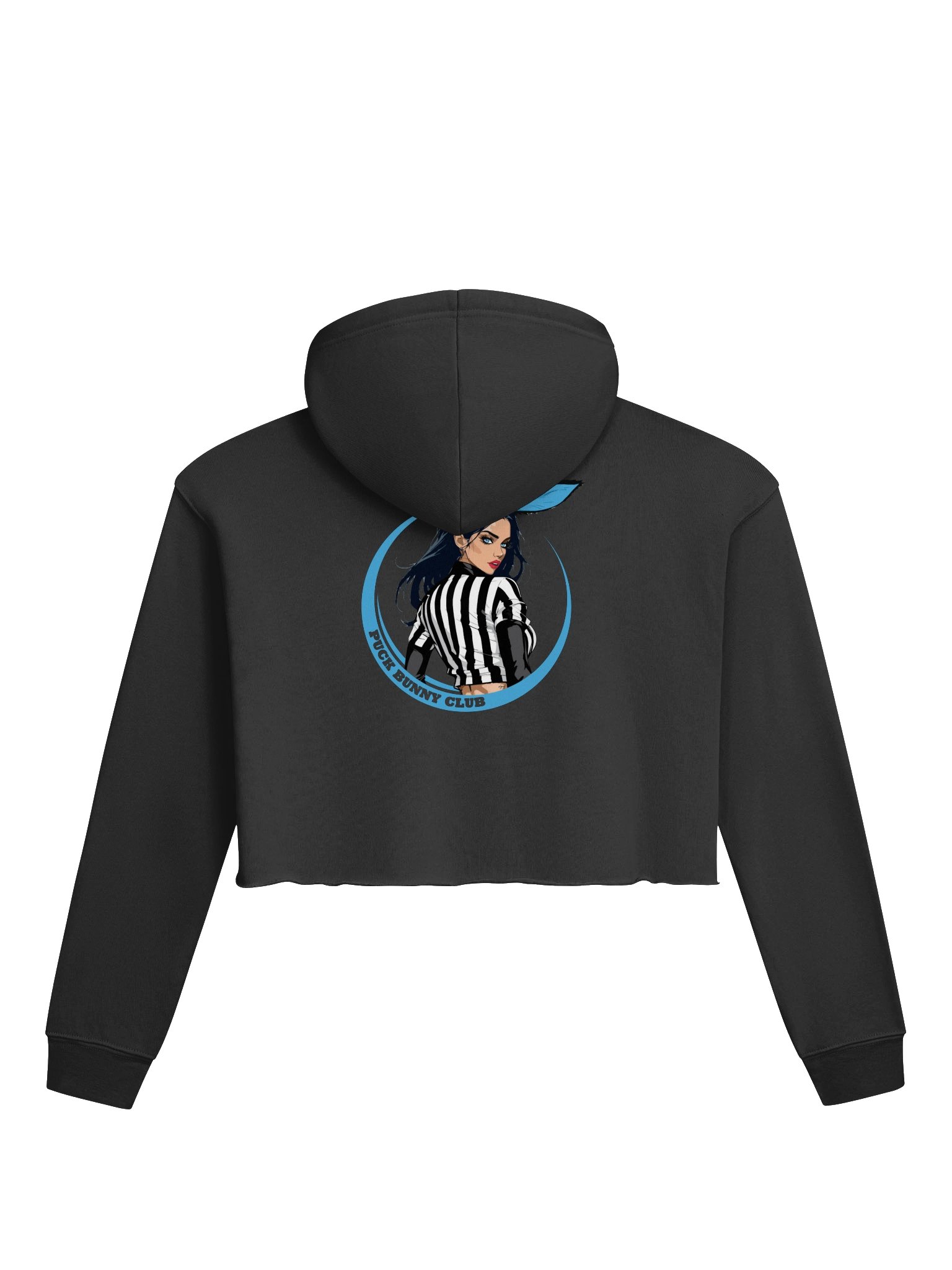 Puck Bunny Club Women's Crop Hoodie product image (2)