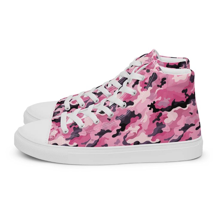 Pink Camouflage Women Sneakers product image (1)