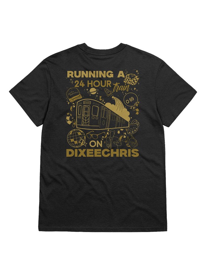 24hr Train Tee - Yellow (Up to 5xl) product image (1)