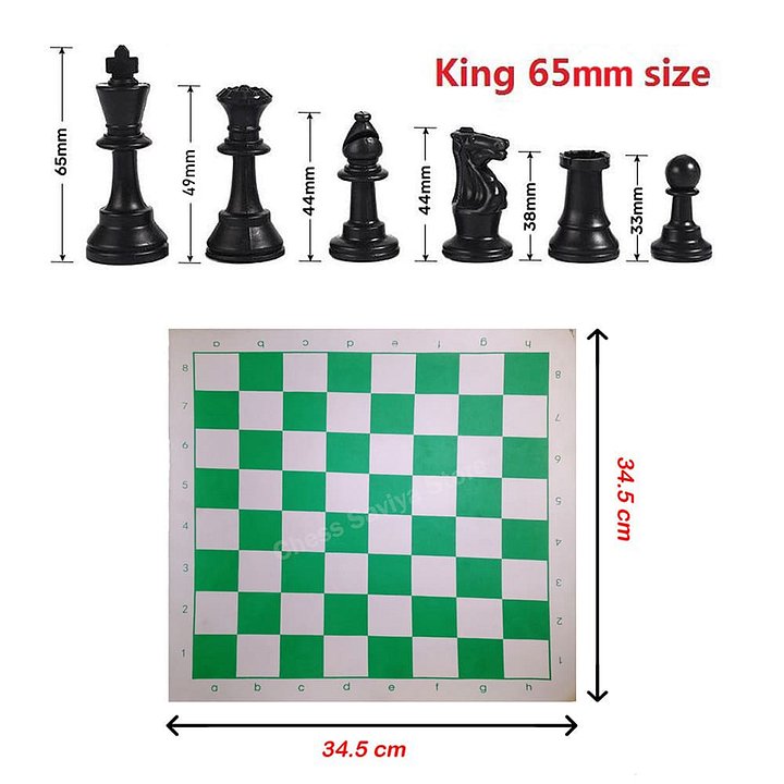 Roll-Up Chess Board – Small product image (2)