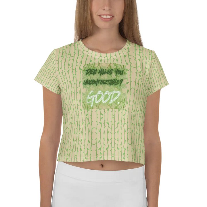Hands Off DEIA, Makes You Uncomfortable, Crop top product image (1)
