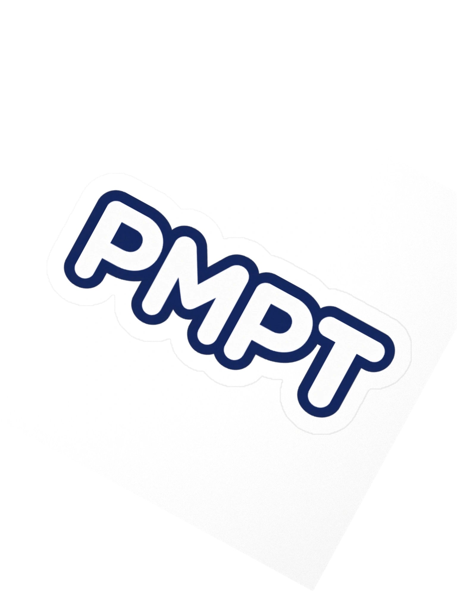 PMPT Bubble-Letter Kiss Cut Sticker product image (4)