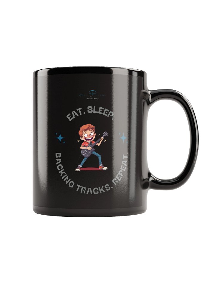 "Eat. Sleep. Backing Tracks. Repeat." Official Mug product image (2)