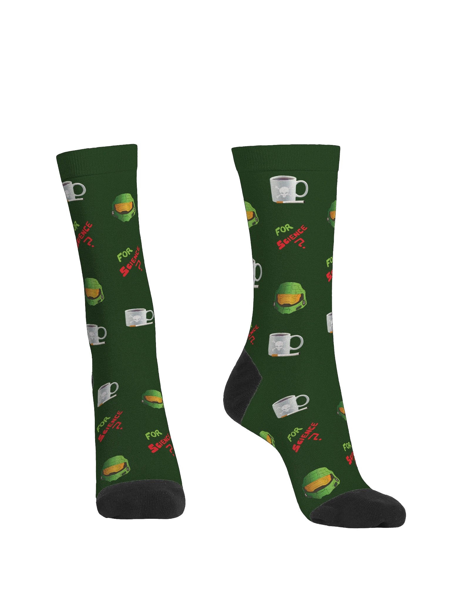 Cigarettes, Coffee, & Halo Premium Socks product image (2)