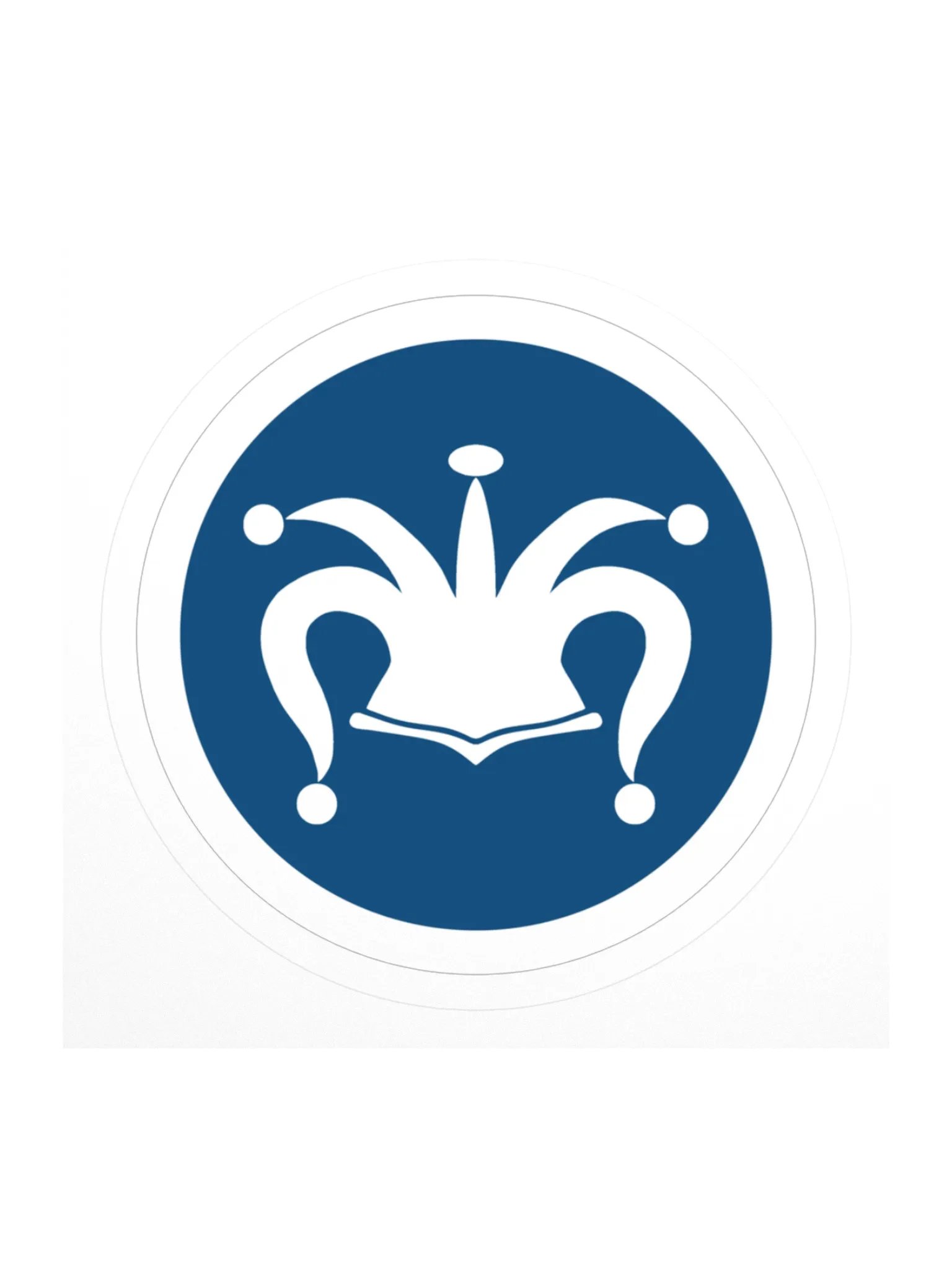 Crest Black Logo Sticker product image (1)