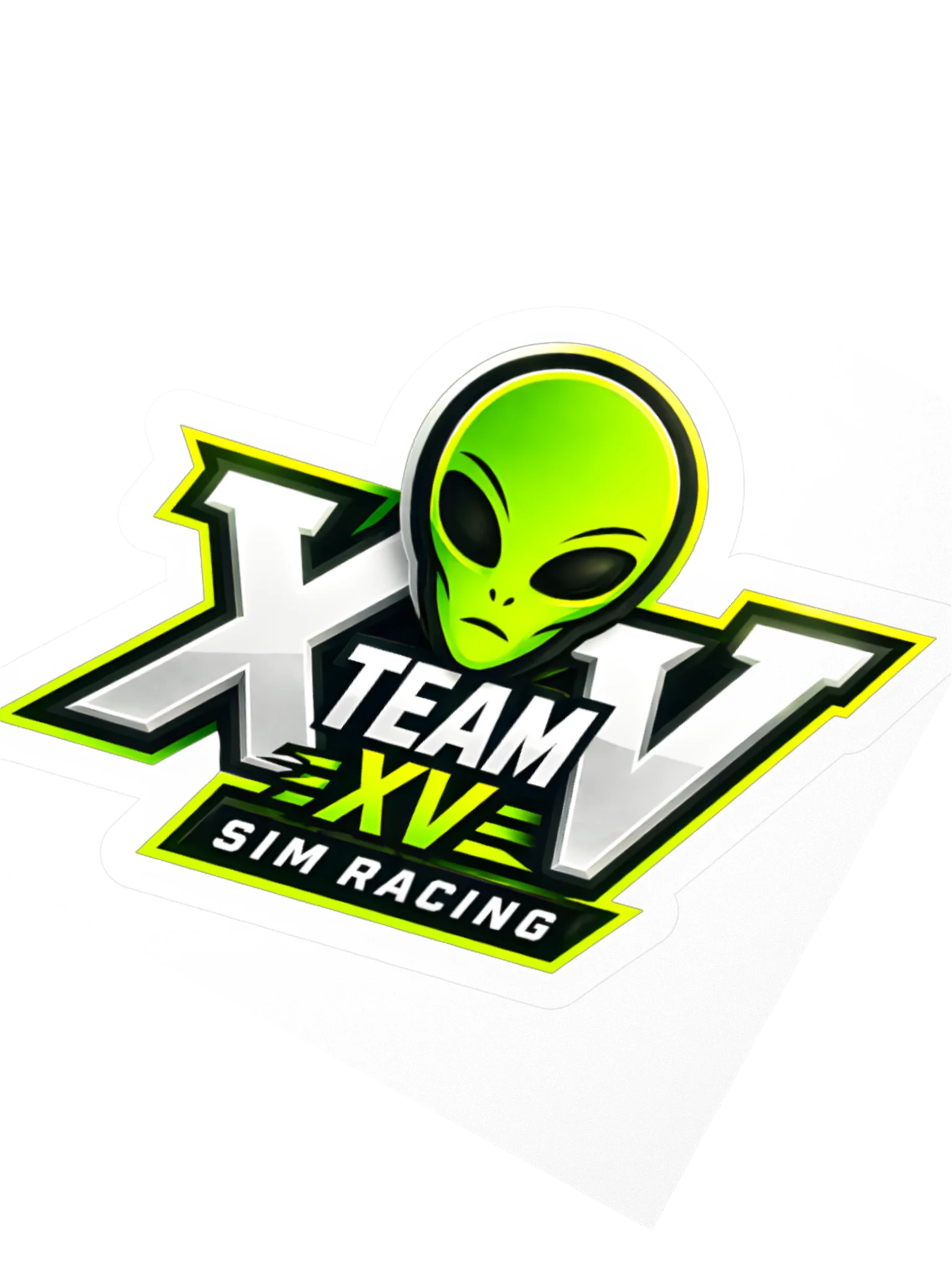 Team XV Sim Racing Sticker product image (1)
