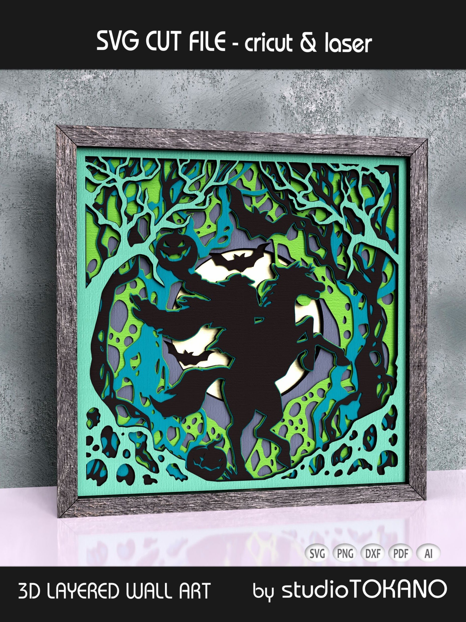 Headless Horseman Shadow Box product image (8)