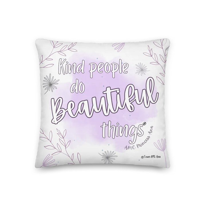 KPDBT - White/Purple Pillow product image (1)