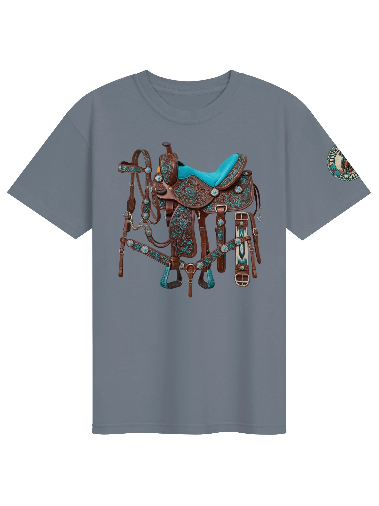 Ghost Rider Barrel Racing T-Shirt | BROKEN RODEO™ product image (129)