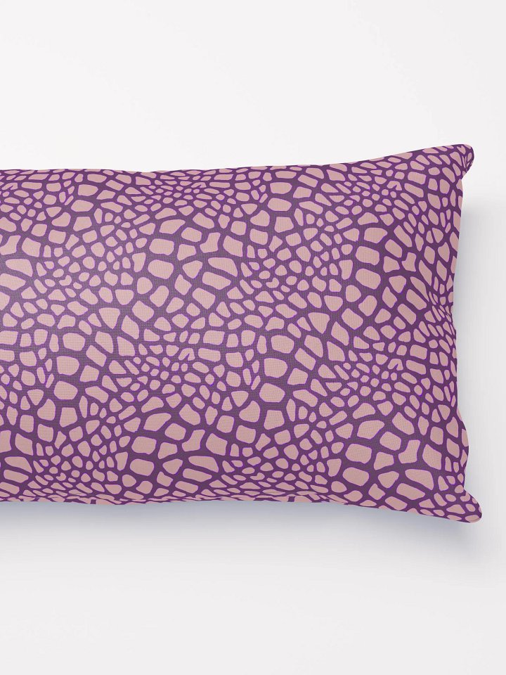 Purple Zebra Pillow product image (6)