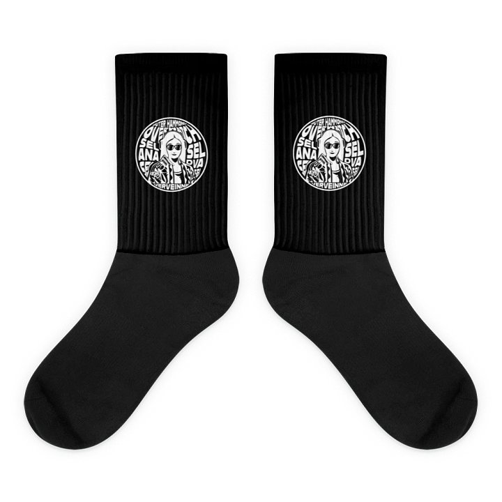 Chaussettes noires “Insigne” product image (1)